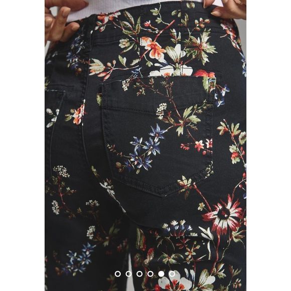 Anthropologie x Pilcro Mid-Rise Demilune Utility Pants Size 27 - Picture 6 of 13